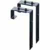 Mayne Window Box Deck Rail Steel Brackets (2-Pack)