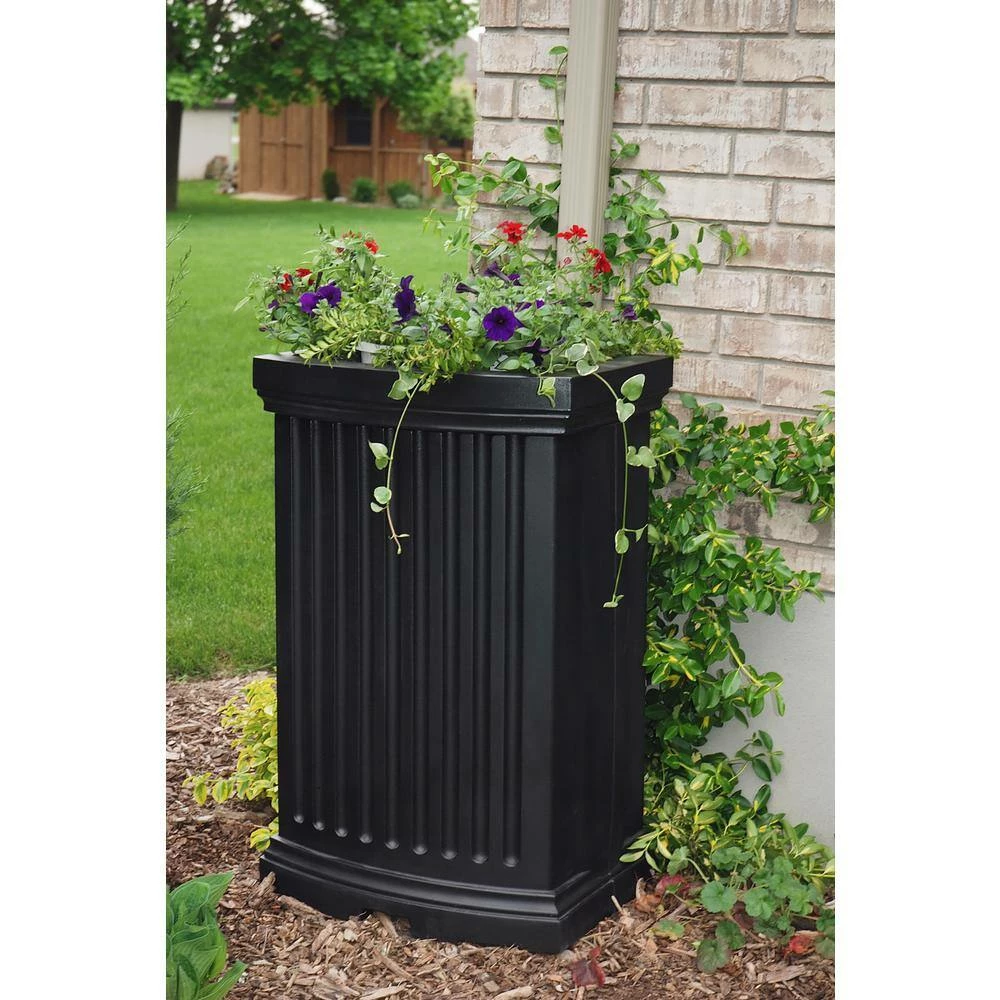 Mayne Madison 40 Gal. Black Polyethylene Rain Catcher - Image 7