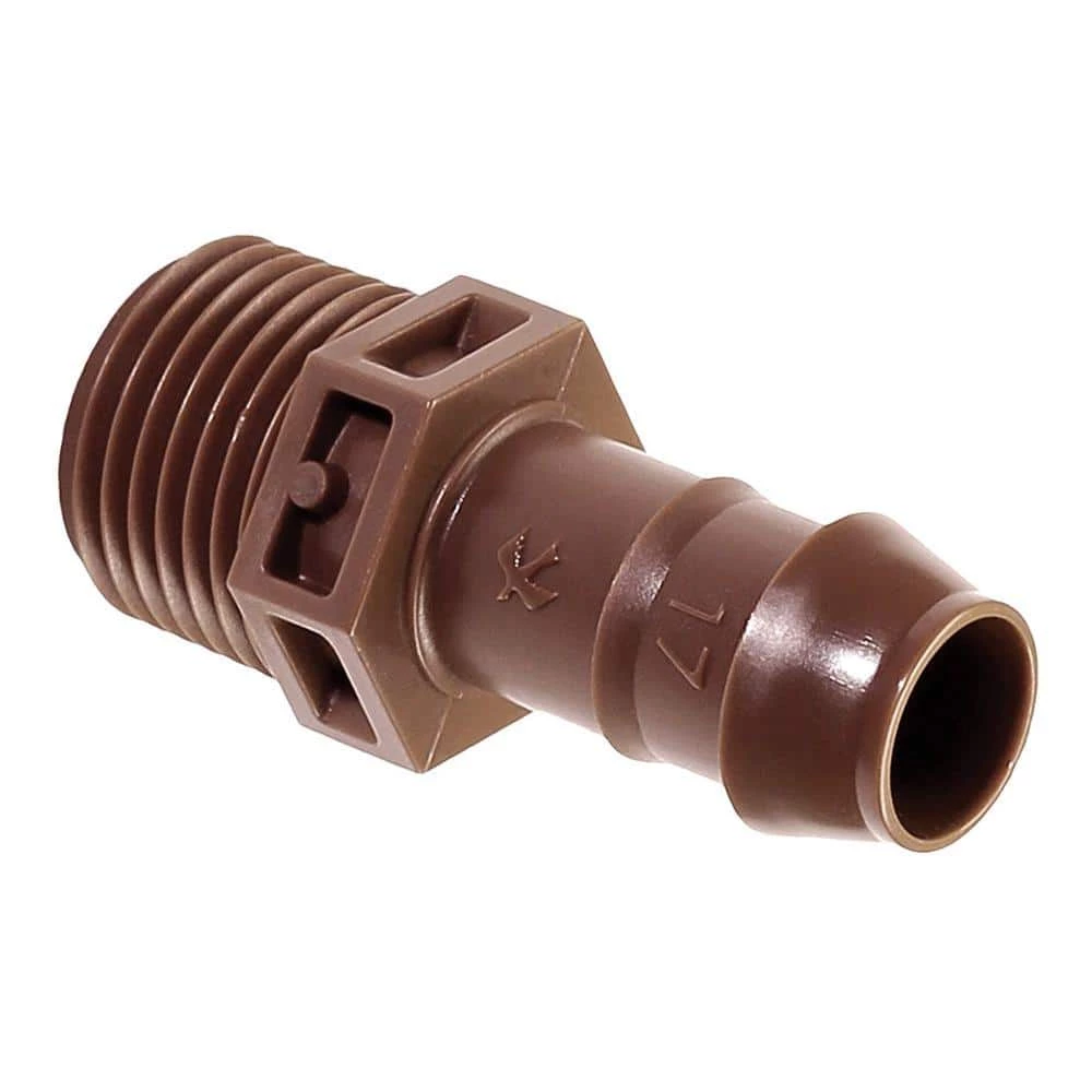 Rain Bird 1/2 in. Adapter Male Pipe Thread to Drip Tubing