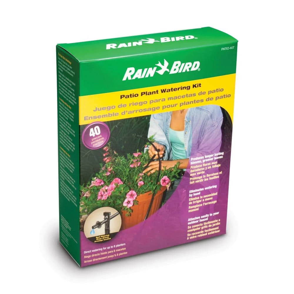 Rain Bird 40-Piece Patio Plant Watering Kit - Image 3