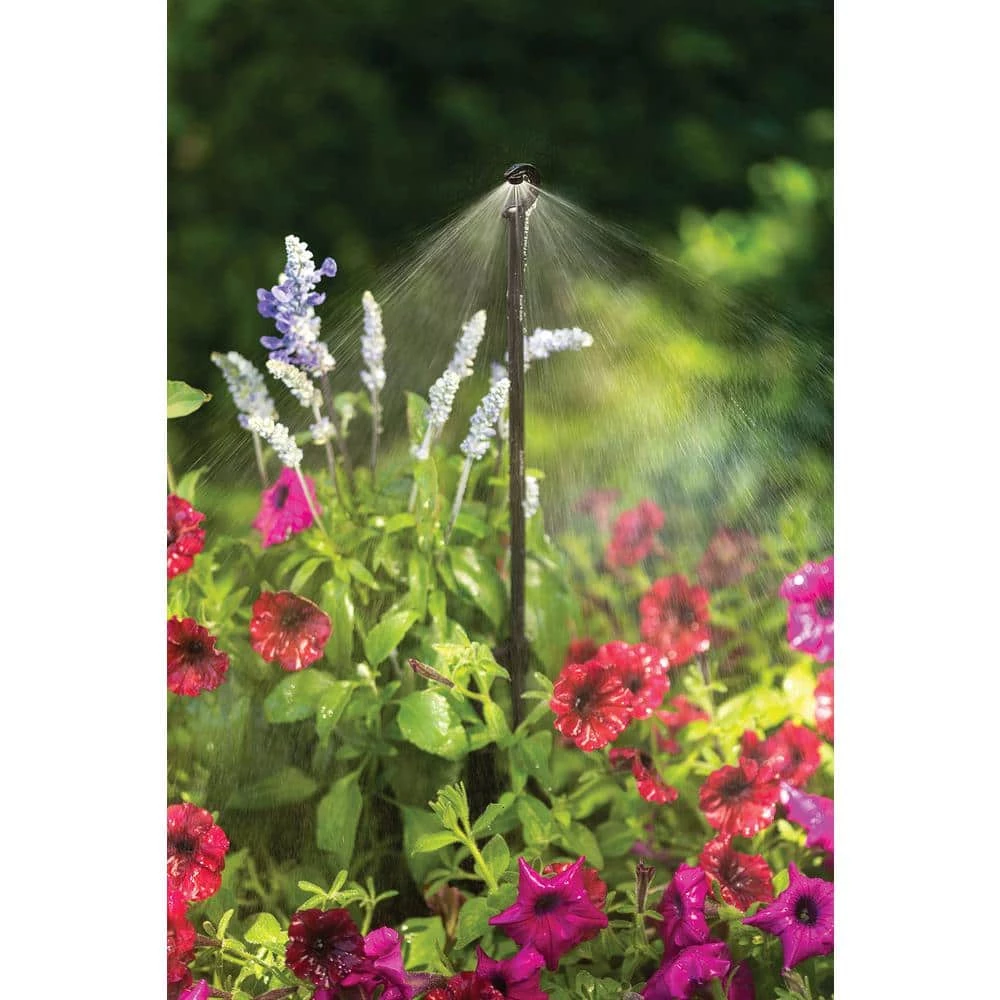 Rain Bird Downspray, Full Patter, Riser with Stake - Image 2