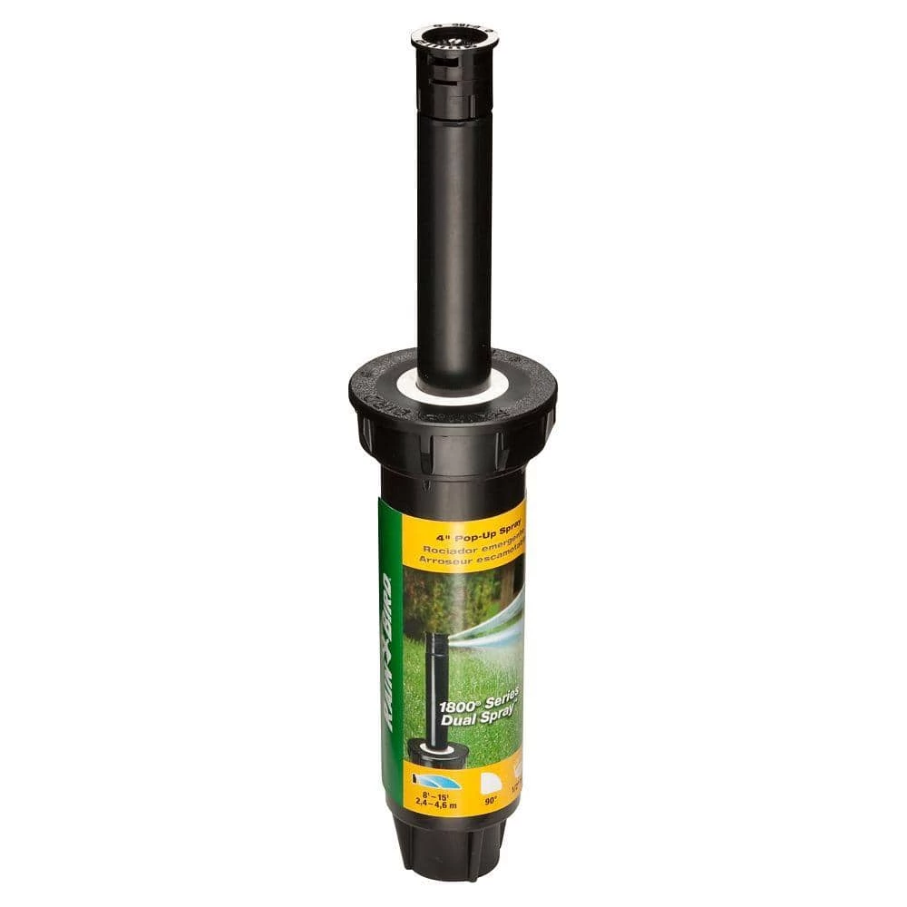 Rain Bird 1804 Dual Spray Quarter Pattern 4 in. Pop-Up Spray Head