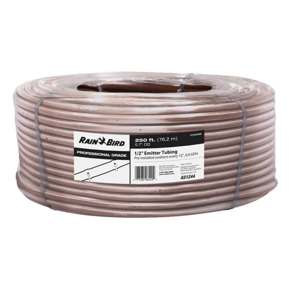 Rain Bird 1/2 in. x 250 ft. x 12 in. Emitter Tubing Spacing - Image 2