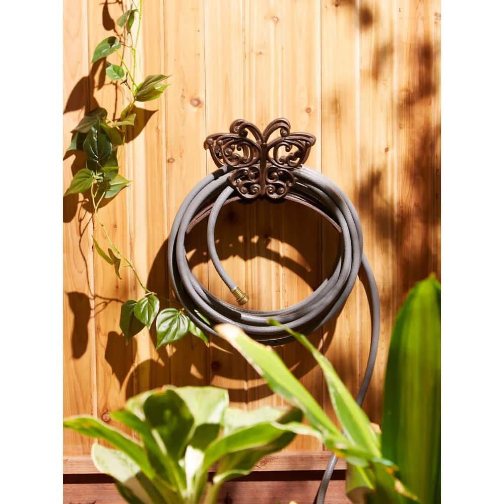 Zingz & Thingz Butterfly Cast Iron Hose Organizer - Image 5