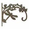 Zingz & Thingz Cast Iron Dragonfly Planter Bracket