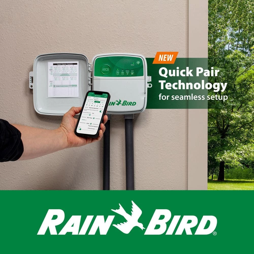 Rain Bird ARC8 8-Zone App Based Residential Irrigation Controller - Image 6