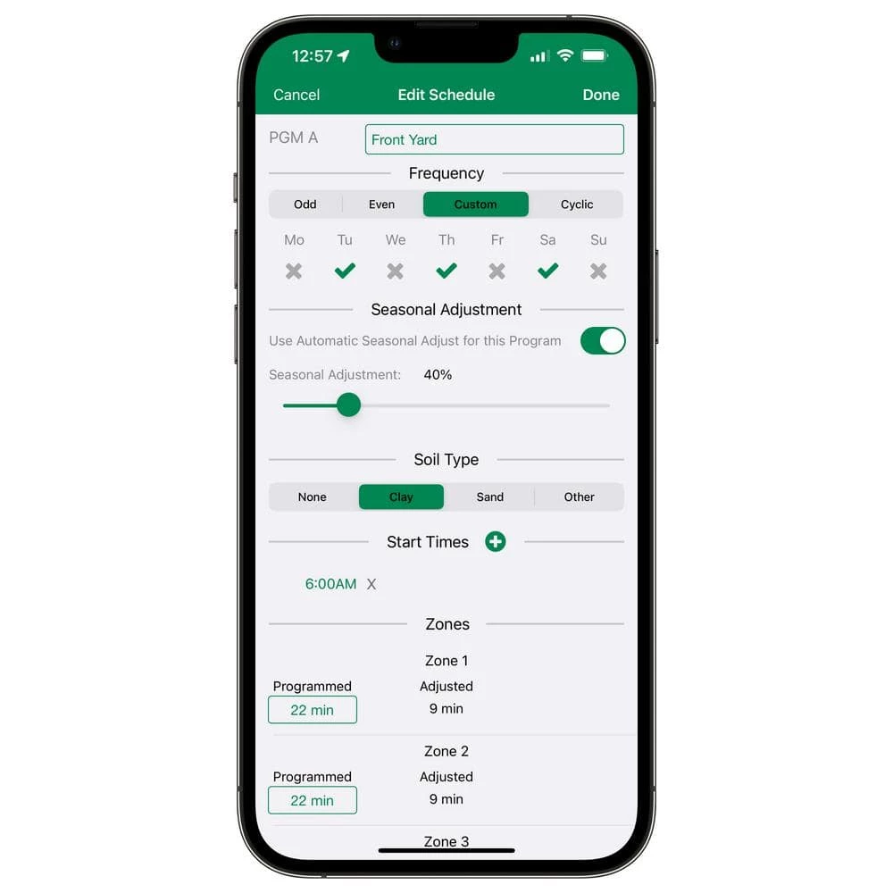 Rain Bird ARC8 8-Zone App Based Residential Irrigation Controller - Image 13