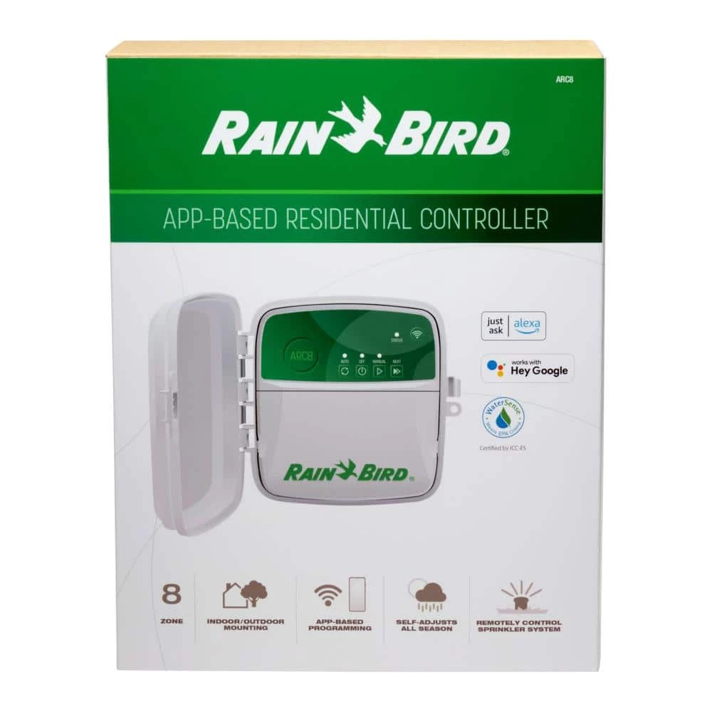 Rain Bird ARC8 8-Zone App Based Residential Irrigation Controller - Image 2
