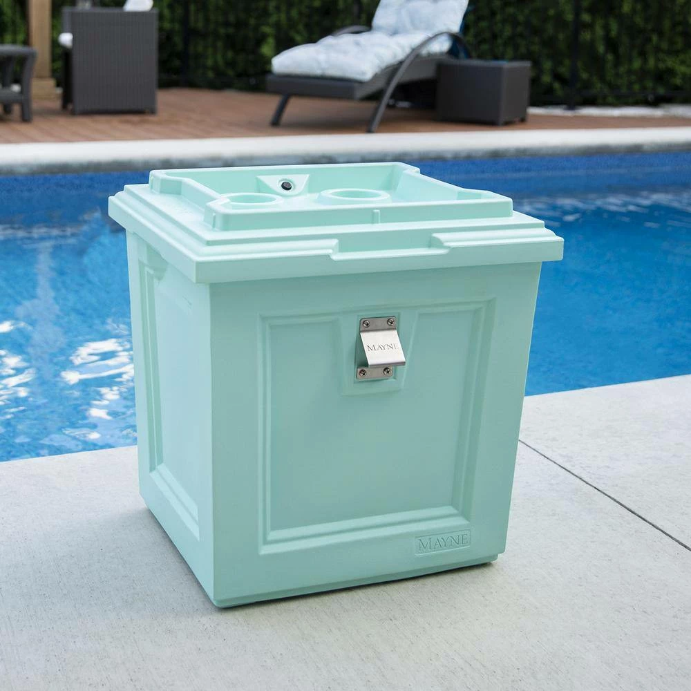 Mayne Fairfield 50 qt. Mint Patio Cooler - Image 9