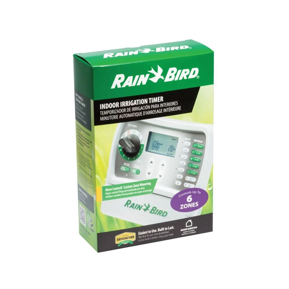 Rain Bird 6-Station Indoor Simple-To-Set Irrigation Timer - Image 2
