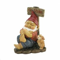 Zingz & Thingz Garden Gnome on Strike