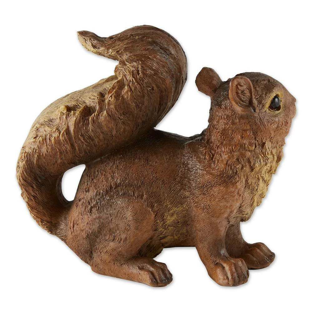 Zingz & Thingz 7 in. x 3.25 in. x 6 in. Curious Squirrel Garden Statue - Image 6
