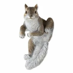 Zingz & Thingz 6.5 in. x 4.25 in. x 11.25 in. Climbing Chip Squirrel Decor