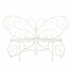Zingz & Thingz 60.5 in. x 24.25 in. x 38.75 in. Butterfly Garden Bench