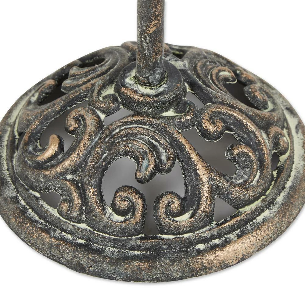 Zingz & Thingz 15 in. x 6 in. x 31 in. Metal Sculpture Rooster - Image 5