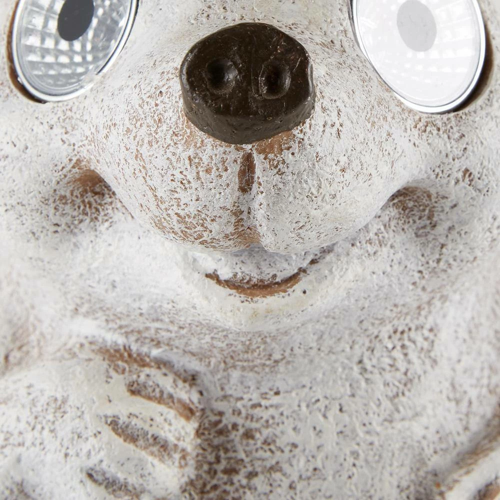 Zingz & Thingz 8 in. x 8.5 in. x 12 in. Solar Hedgehog Statue - Image 4