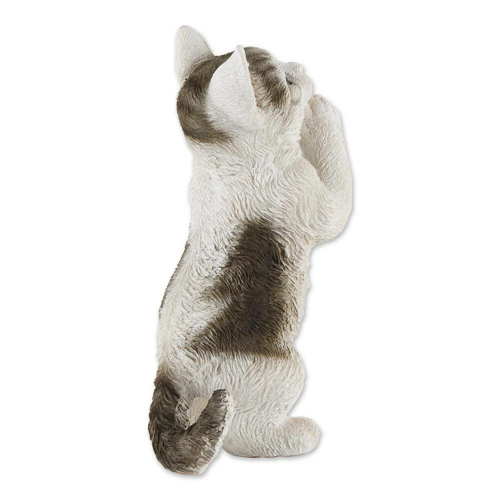 Zingz & Thingz 4.75 in. x 5 in. x 9 in. Pretty Please Cat Figurine - Image 2