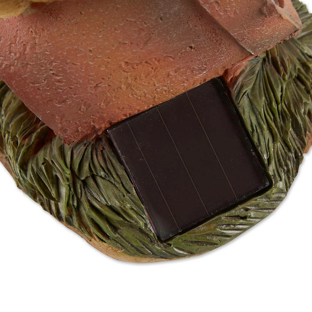 Zingz & Thingz 4.5 in. x 3.75 in. x 7 in. Rabbit with Solar Light - Image 3