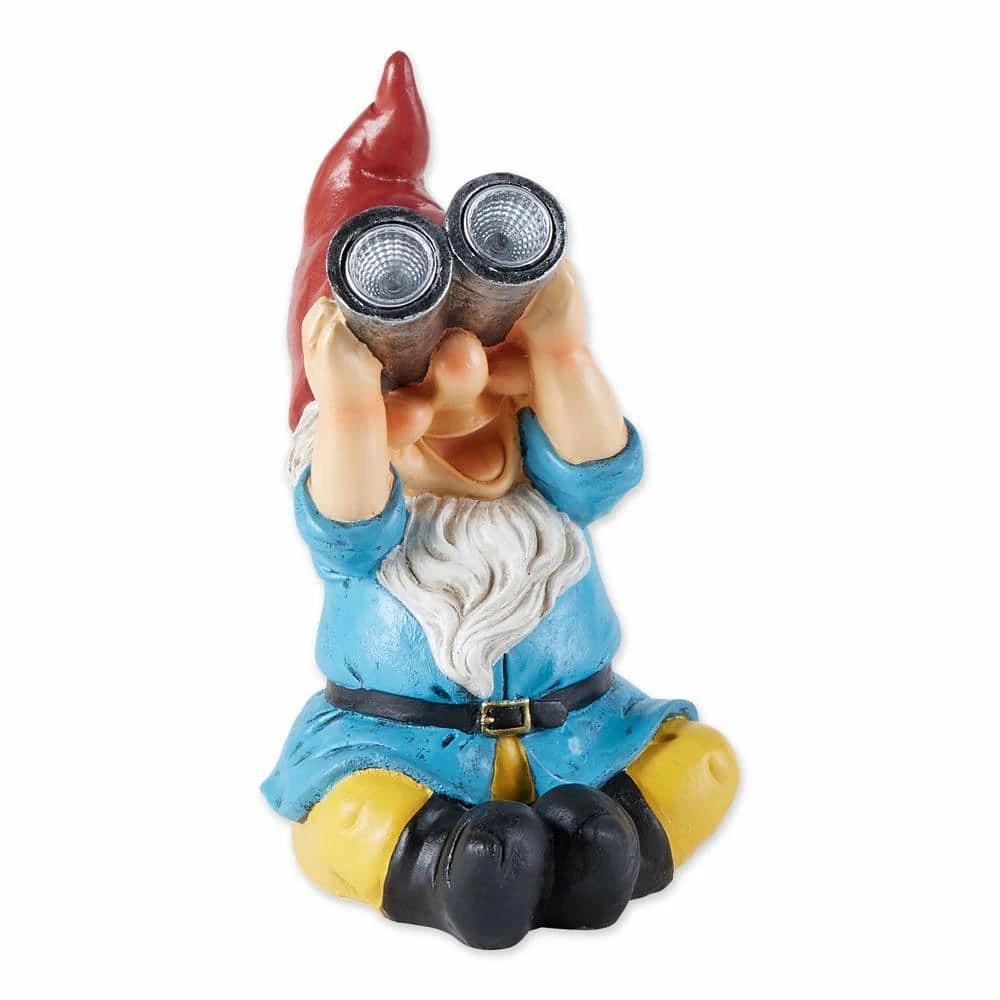 Zingz & Thingz Binoculars Solar Gnome Figurine