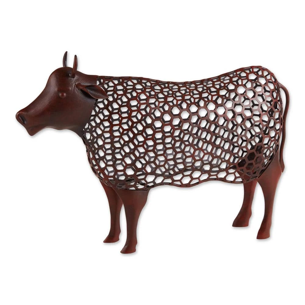 Zingz & Thingz Chicken Wire Cow Sculpture